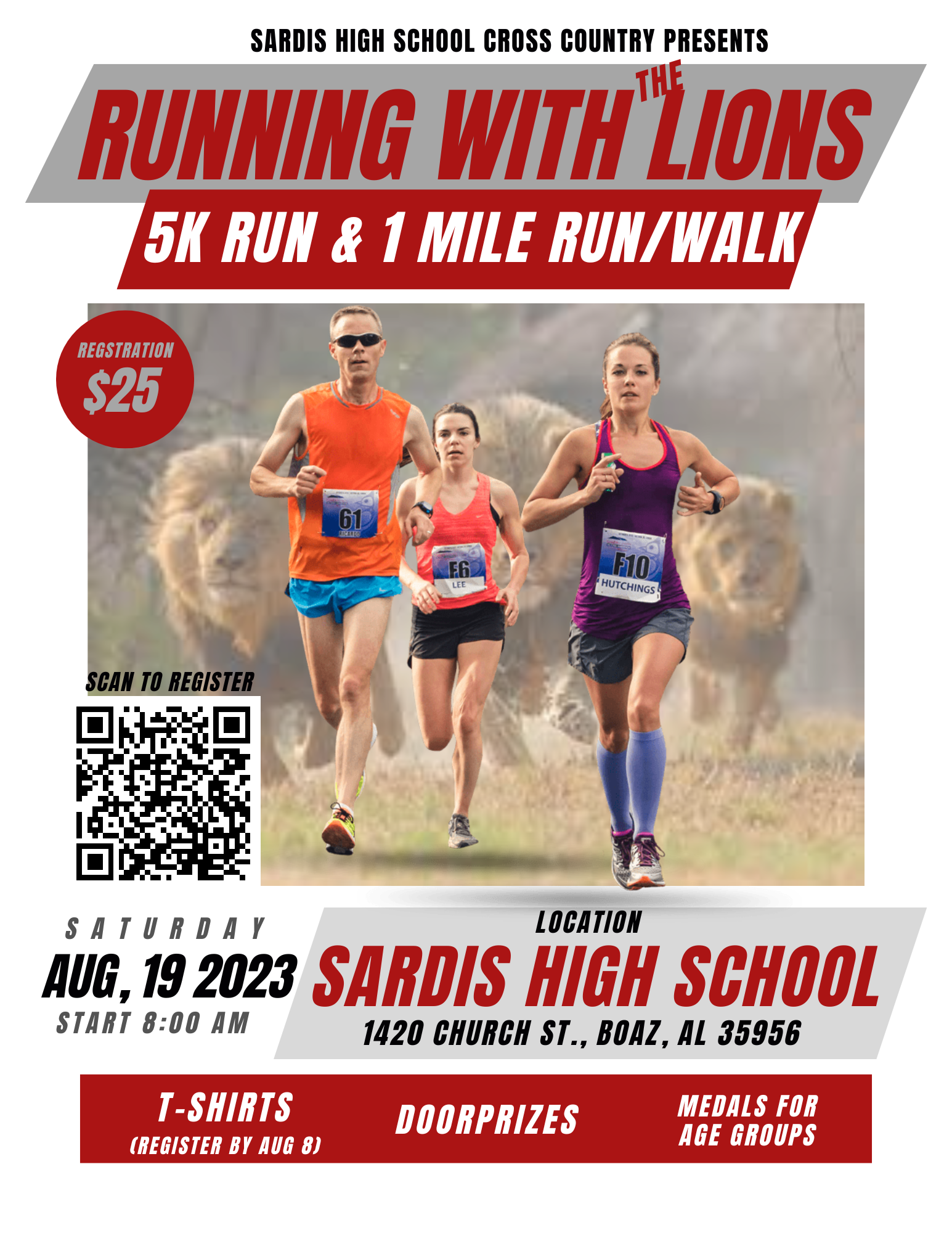 Running With the Lions Events Anniston Runners Club